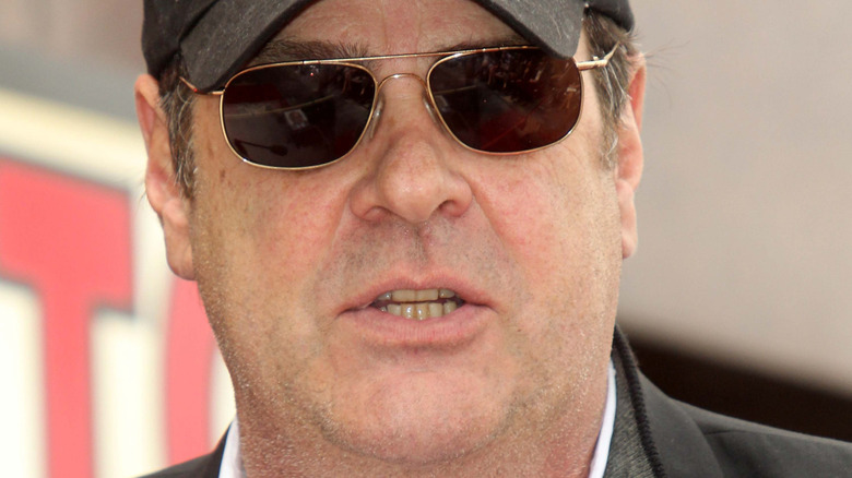 Dan Aykroyd in closeup