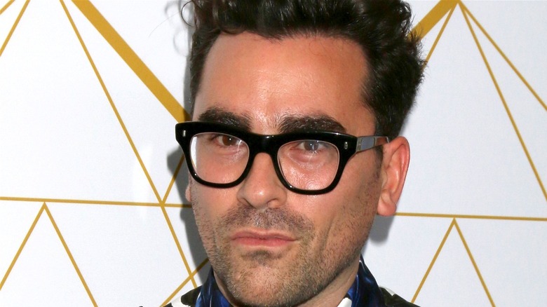 Dan Levy black glasses