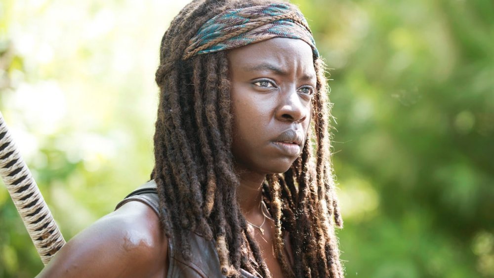 Danai Gurira as Michonne on The Walking Dead