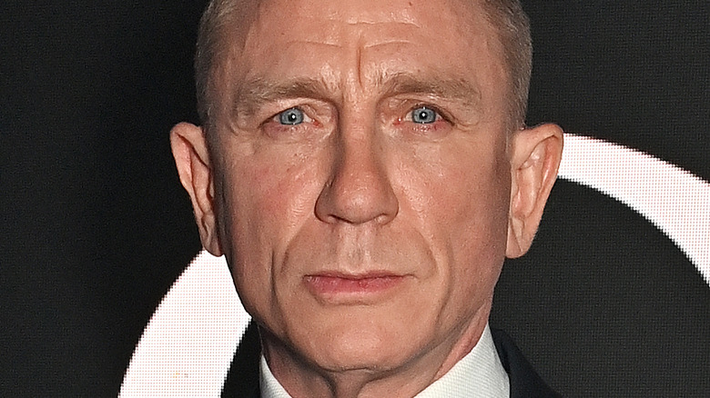 Daniel Craig stoic