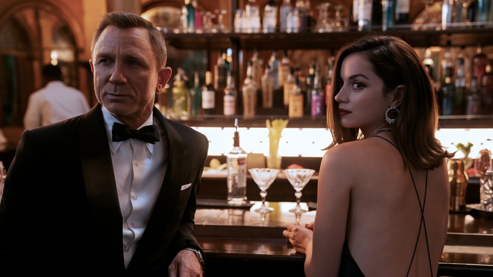 Daniel Craig and Ana de Armas in No Time to Die