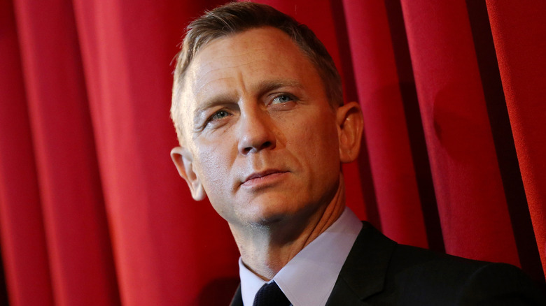 Daniel Craig attends the German premiere of the new James Bond movie 'Spectre' at CineStar on October 28, 2015