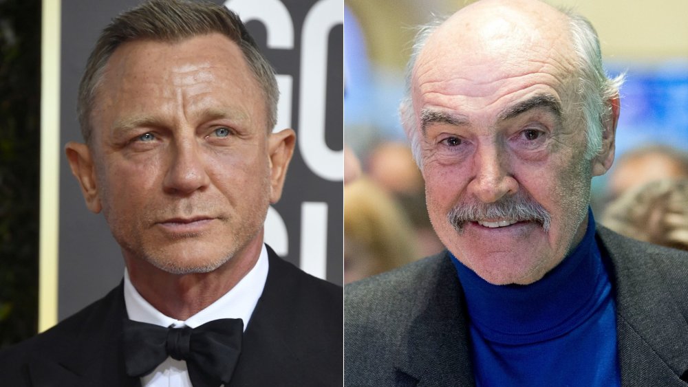 Daniel Craig and Sean Connery