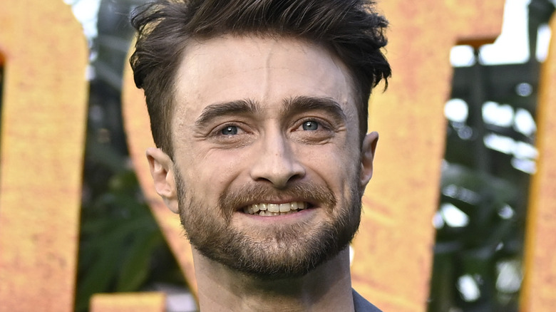 Daniel Radcliffe posing for a photo