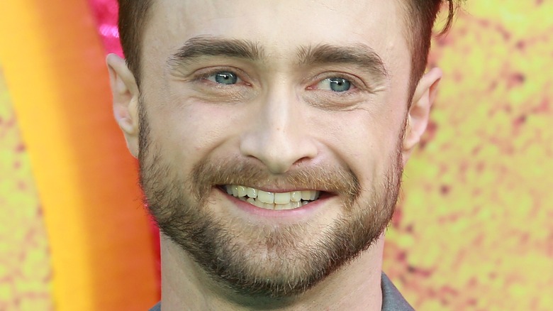 Daniel Radcliffe poses for a photo