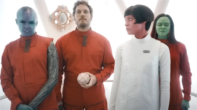 Daniela Melchior escorts the Guardians of the Galaxy 