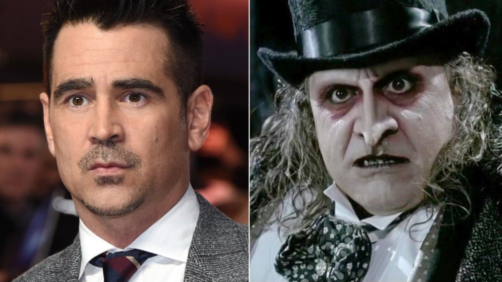 Colin Farrell, Danny Devito as the Penguin in Batman Returns