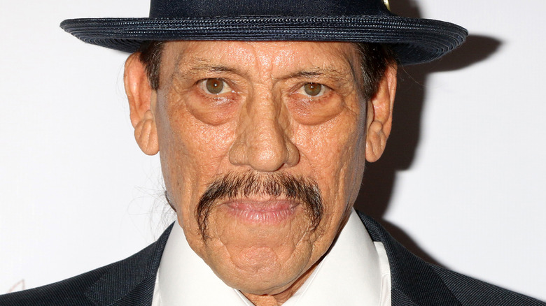 Danny Trejo stares