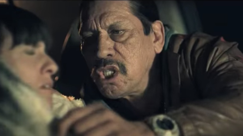 Trejo calms a woman