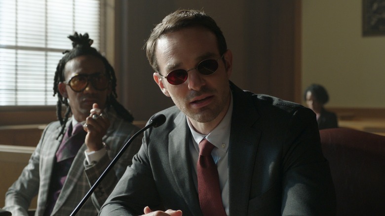 Matt Murdock sitting in court