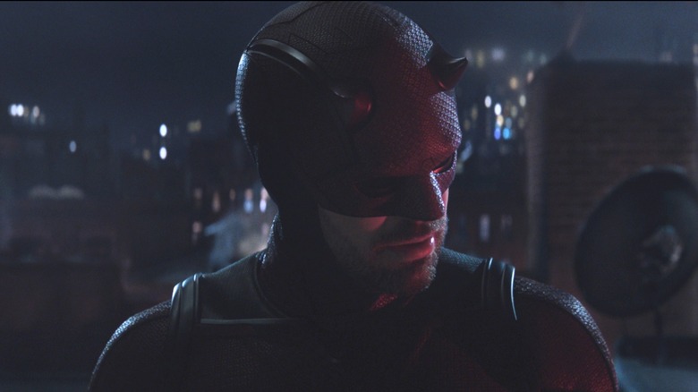 Matt Murdock looks askance in "Daredevil: Born Again"