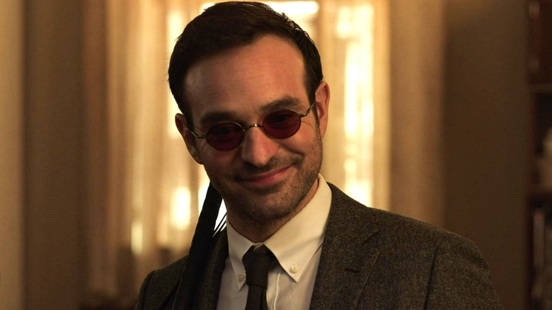 Matt Murdock wearing glasses