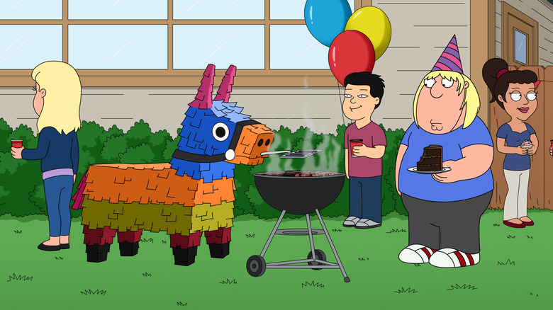 Chris shocked birthday