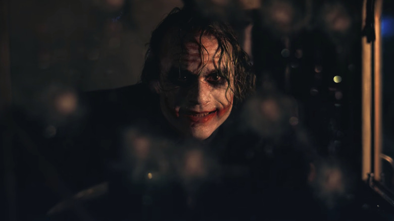 The Joker drives a semitruck