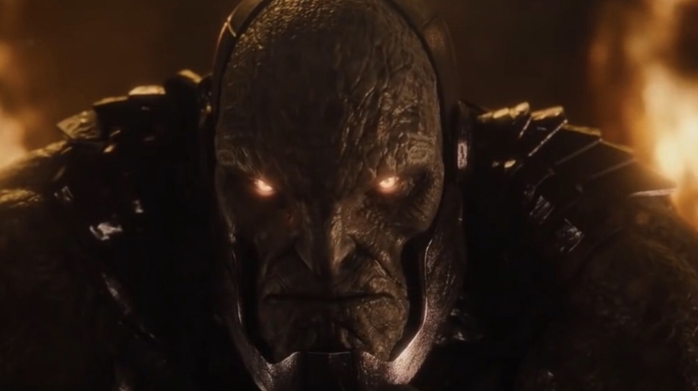 Darkseid glowering