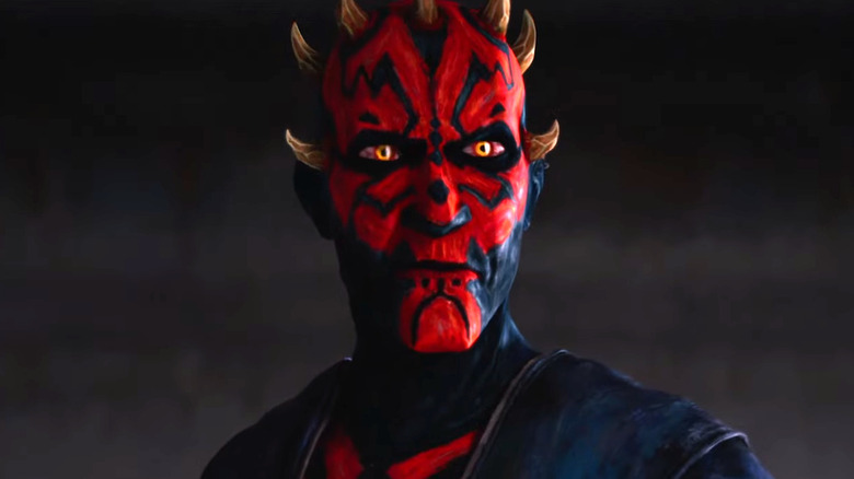 Darth Maul posing in Star Wars: Maul - Shadow Lord