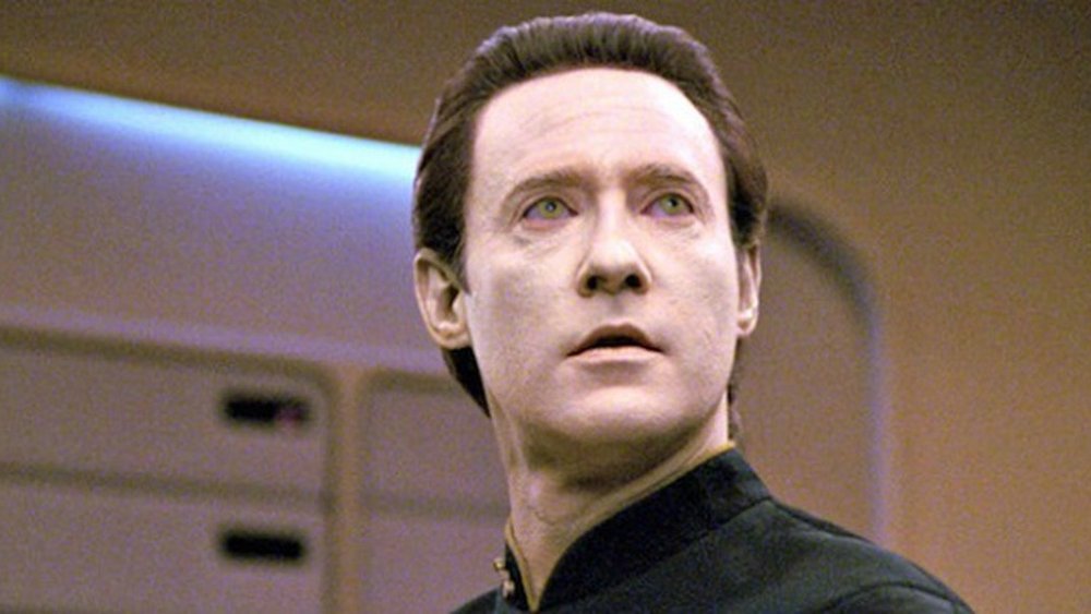 Brent Spiner as Data in Star Trek: The Next Generation