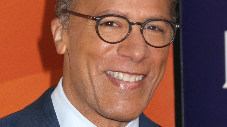 Lester Holt smiling for camera