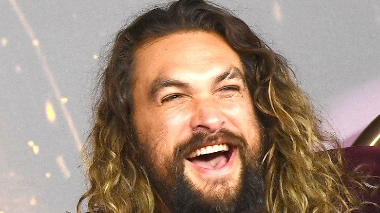 Jason Momoa smiling