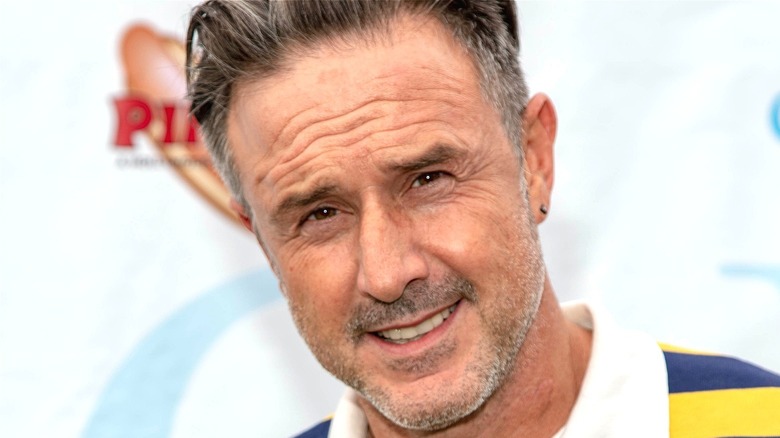 David Arquette smiling