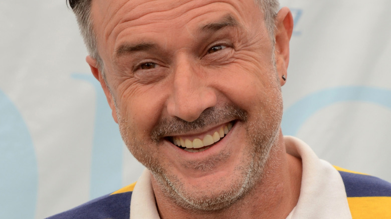 David Arquette smiling