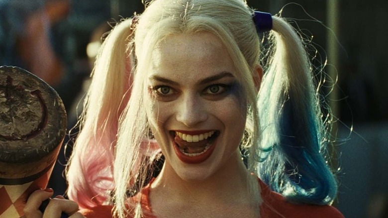 Harley Quinn smiles wickedly