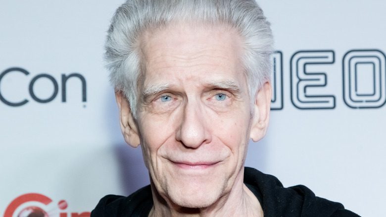 David Cronenberg smiling