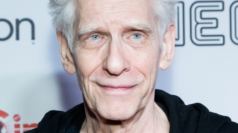 David Cronenberg smiling