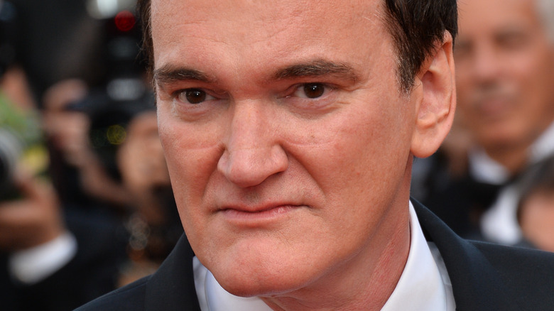 Quentin Tarantino at event 