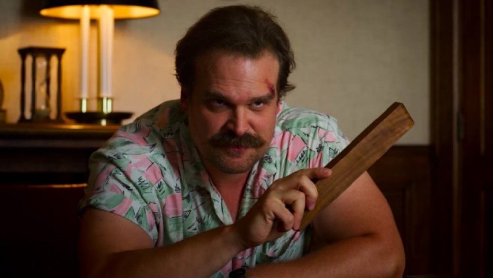 David Harbour Stranger Things blooper