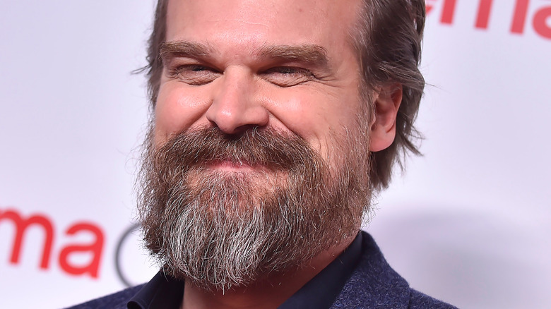 David Harbour smiling