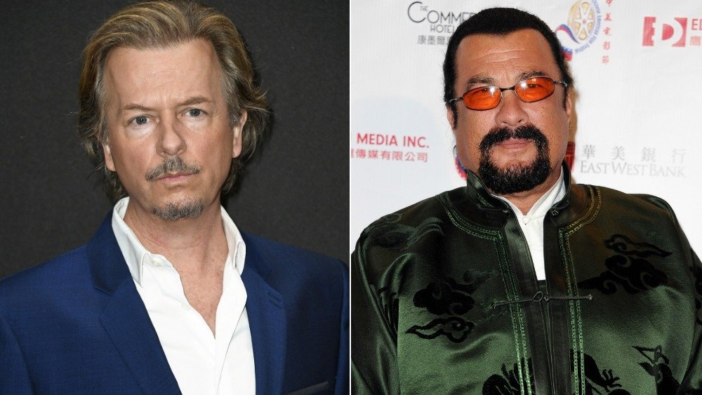 David Spade and Steven Seagal