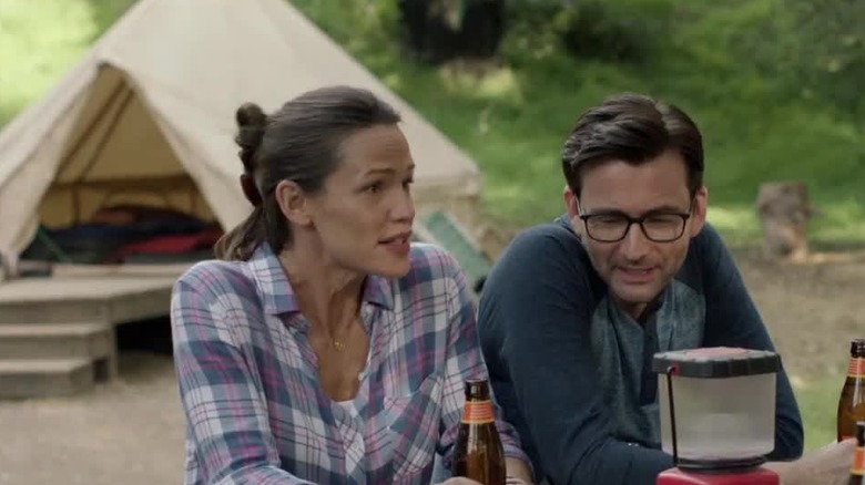 David Tennant with Jennifer Garner