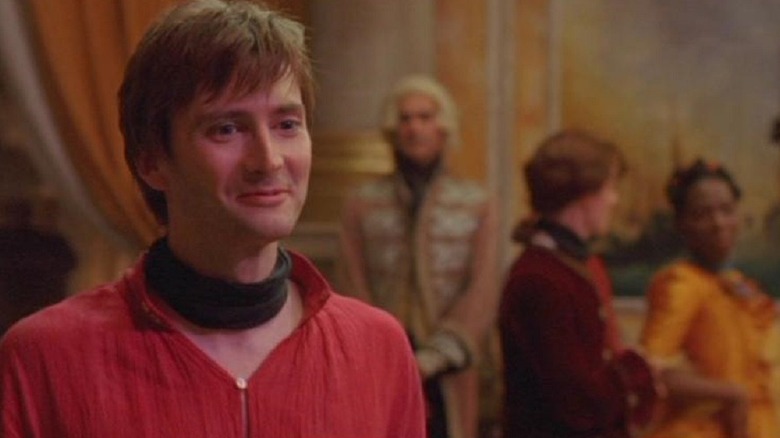 Casanova smiling in the court