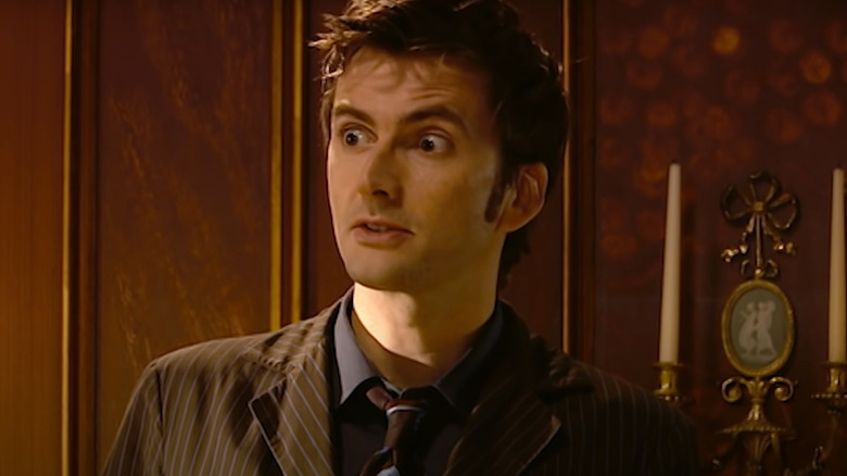 David Tennant as the Doctor