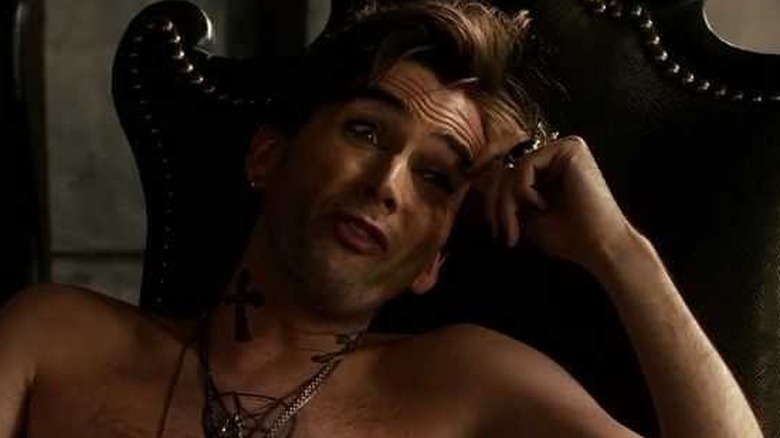 Peter Vincent drinking