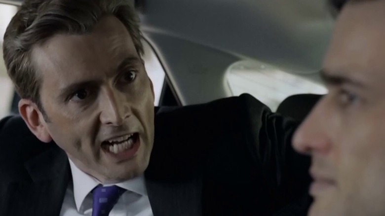 David Tennant yelling