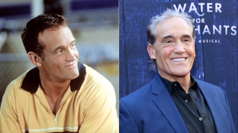 Mr. Leery smiling, Shipp on red carpet