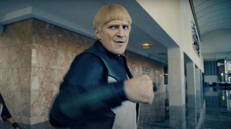 Guy Gardner deploys his Green Lantern ring in "Superman" (2025)