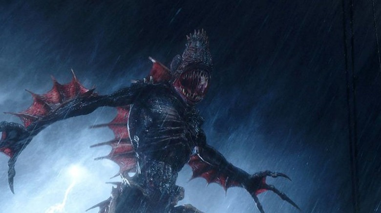 The Trench monster in "Aquaman" (2018)