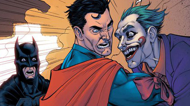 Superman killing the Joker