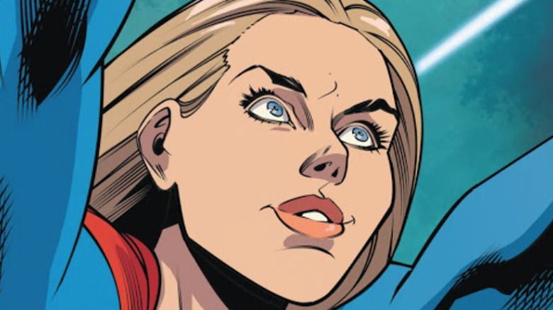 Supergirl flying in Supergirl #42 (2020)