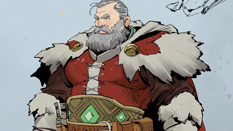 Santa Claus in his DC Comics superhero costume