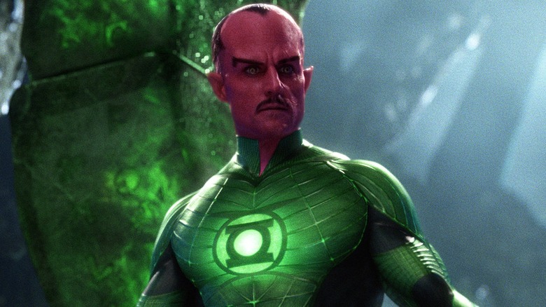 Sinestro looking into distance in Green Lantern (2011)