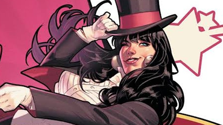 Zatanna smiling