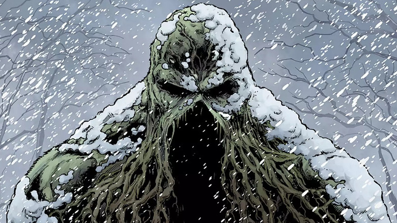 Swamp Thing depicted in DC Comics