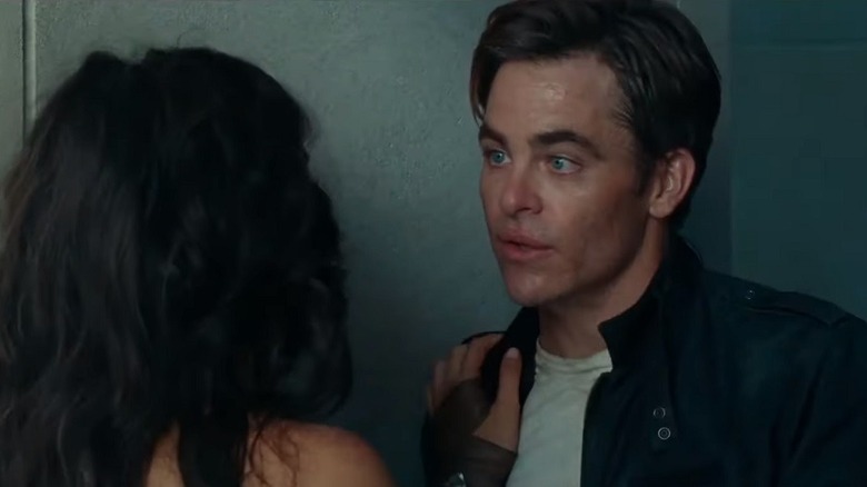 Diana looking at Steve Trevor in Wonder Woman 1984