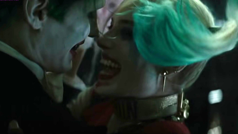 Joker rescues Harley helicopter