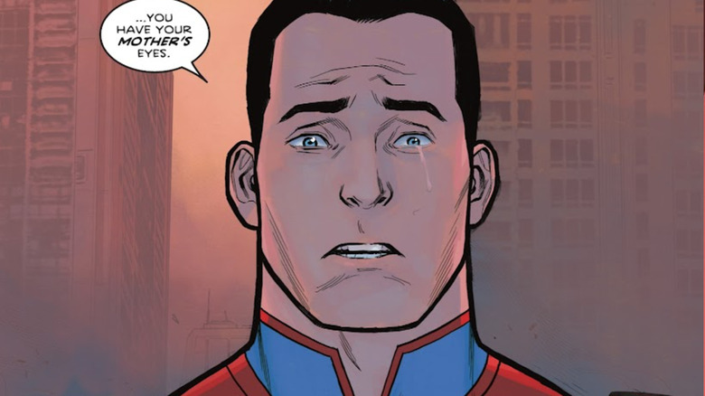 Inustice Superman crying