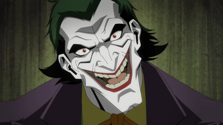 Joker laughing